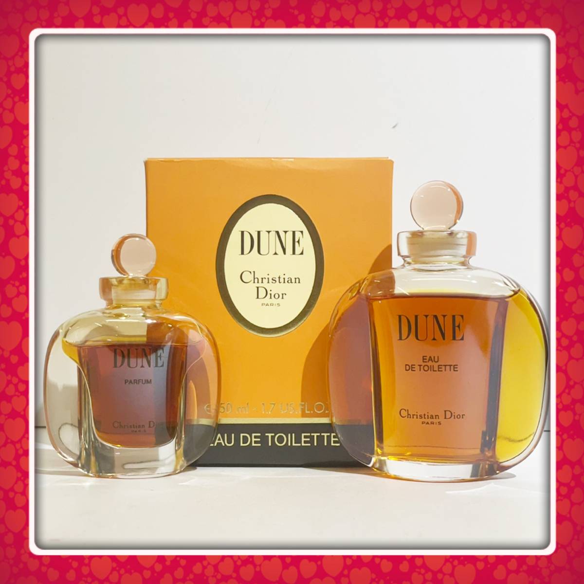 香水 クリスチャンディオール DUNE 香水セット 50ml + 15ml