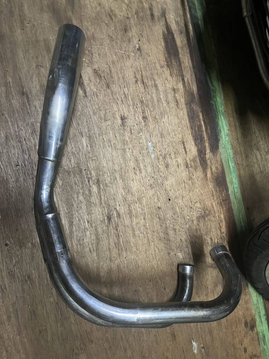 GS400 GSX400E マービング　メッキ　マフラー　激すい笑　当時