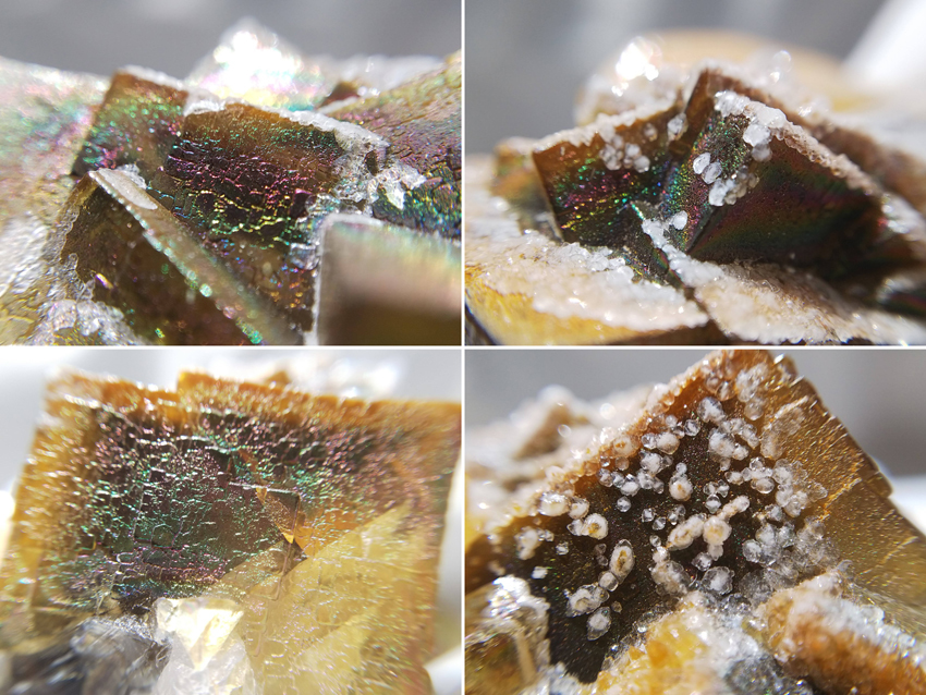 パキスタンバロチスタン州ハーラン産 イリデッセンスフローライト6