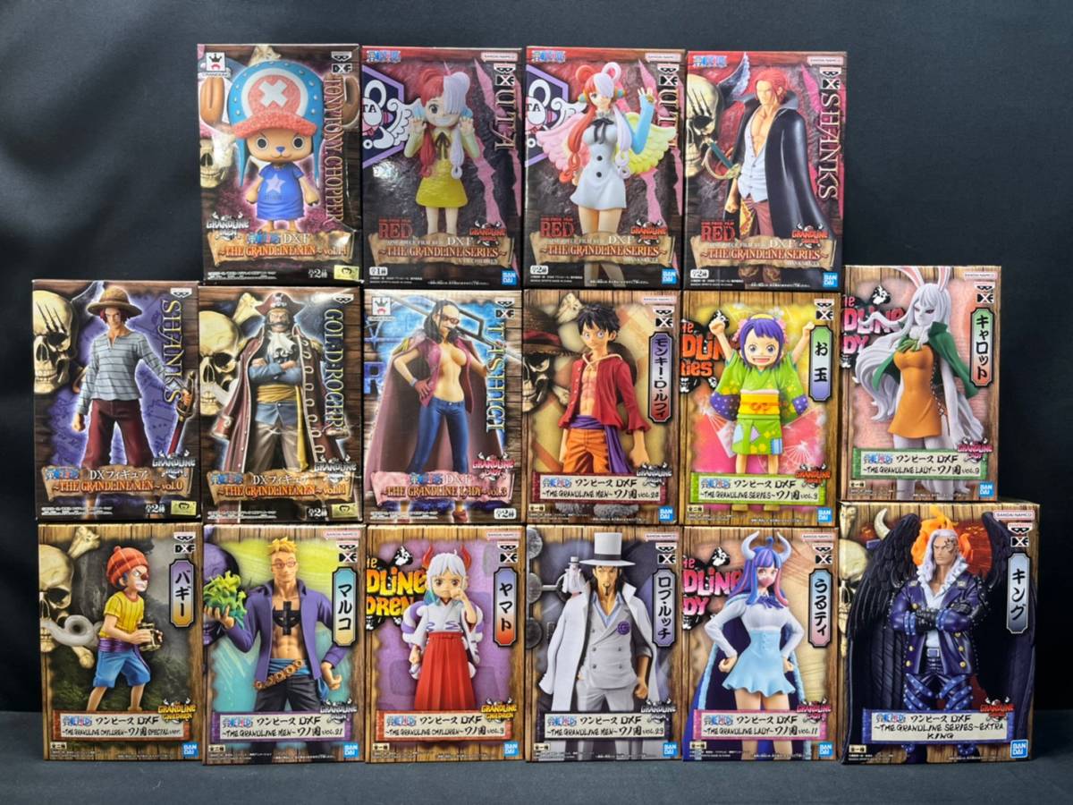 #6　ONEPIECE フィギュア グラメン ワノ国 RED ルフィ シャンクス ウタ ヤマト バギー ロジャー キング うるティ チョッパー まとめ 120
