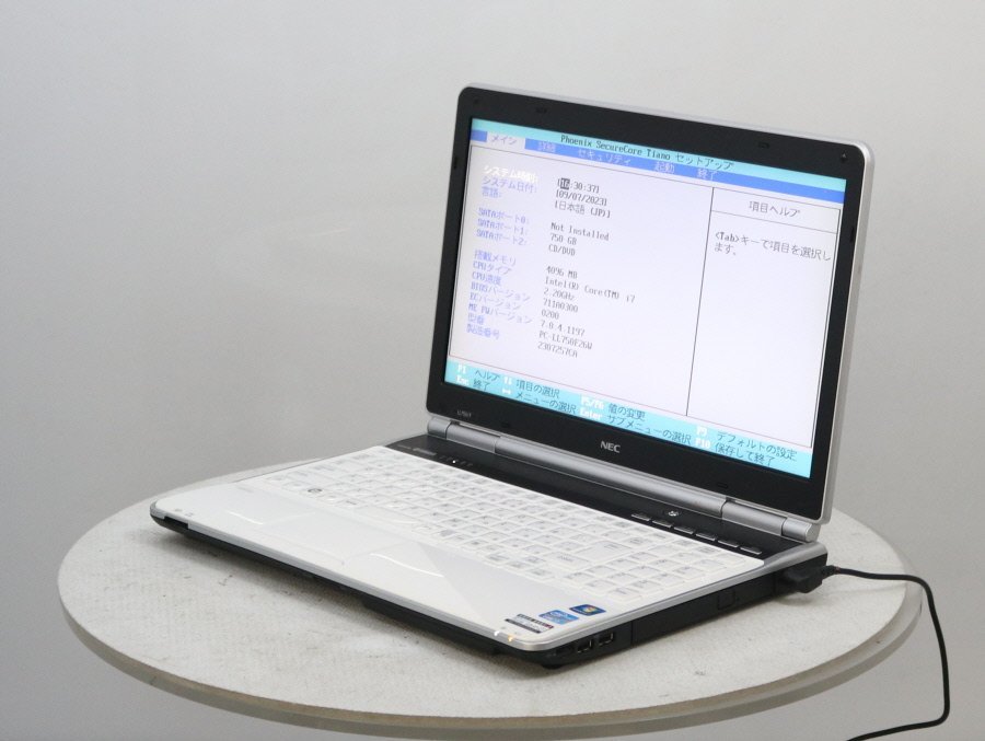NEC NEC PC-LL750F26C Core i7 2670QM/2.2GHz ブルーレイドライブ AC
