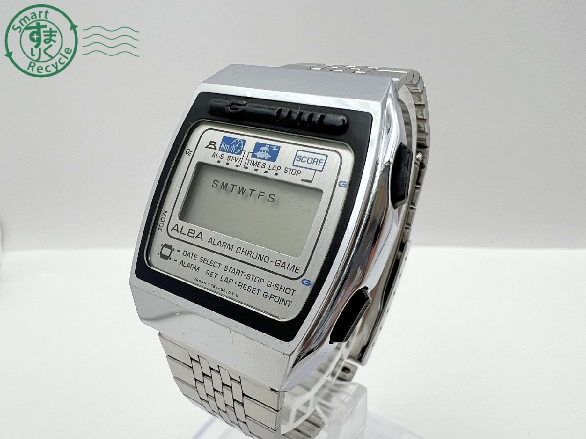 もも様　確認ページ 09331193 SEIKO セイコー ALBA アルバ Y761-5010 デジタル クォーツ 角