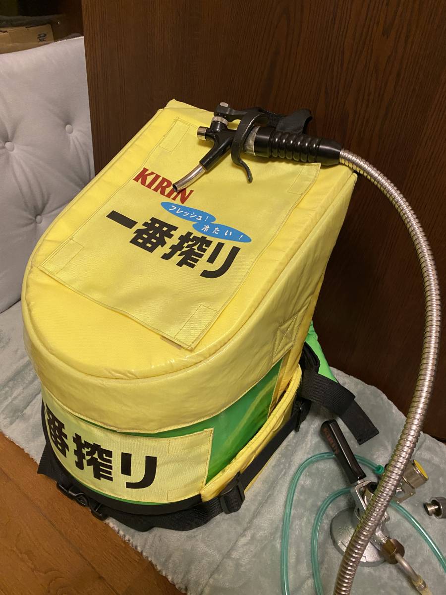 キリン 一番搾り 野球場の売り子さん 背負い式樽生ビールサーバー