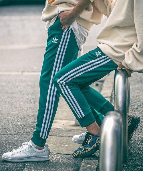 アディダス スーパースター カフ トラックパンツ 緑 グリーン ジャージ ジョガー 入手困難 即購入可 送料無料 匿名配送