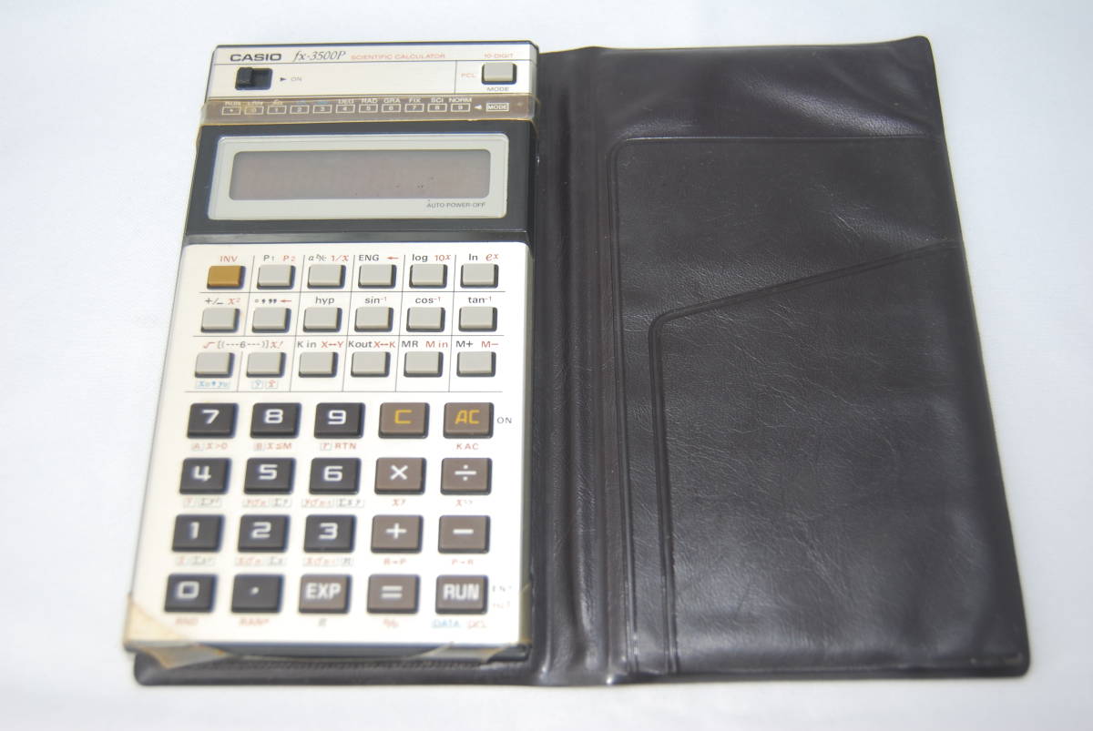 関数電卓 電卓 レトロ 昭和レトロ 電卓 計算機カシオCASIO HL-101Made 