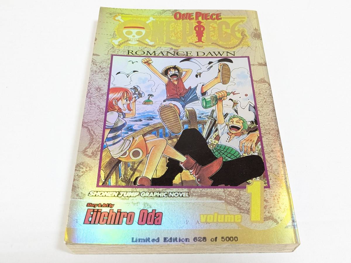 ONE PIECE volume1 Limited Edition 628/5000 Eiichiro Oda 英語版