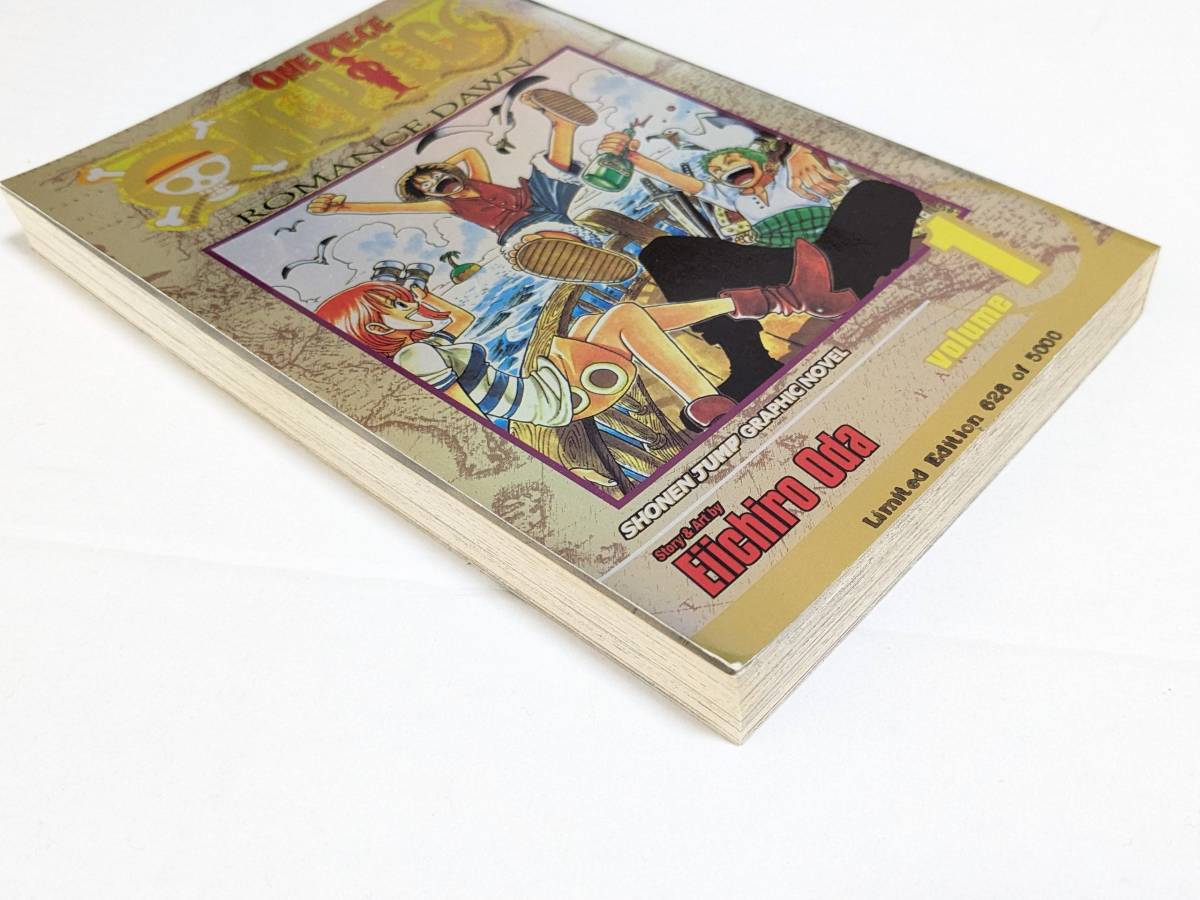 ONE PIECE volume1 Limited Edition 628/5000 Eiichiro Oda 英語版
