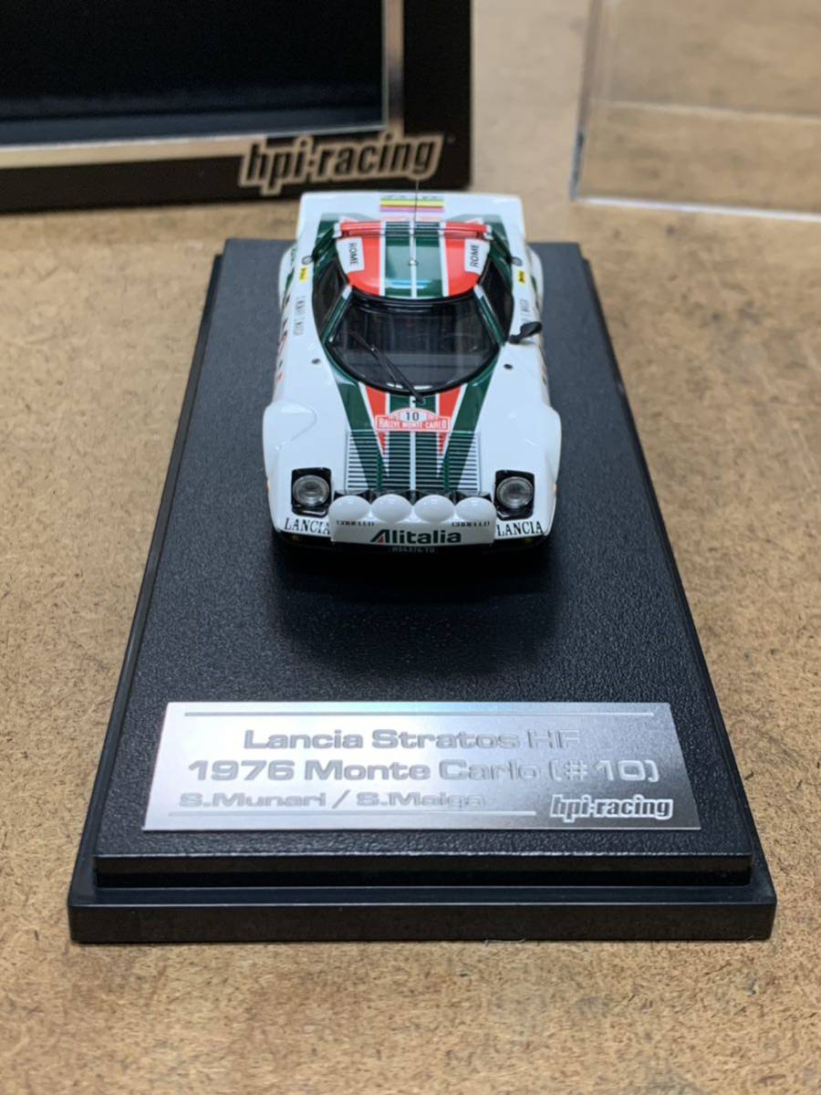 HPI RACING 1/43 Lancia Stratos HF 1976 Monte Carlo (#10) ランチア