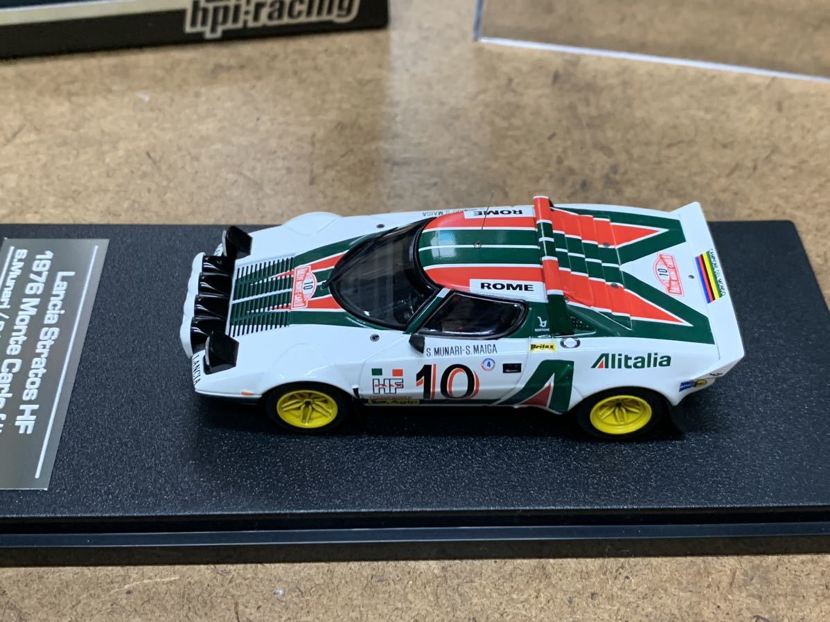 HPI RACING 1/43 Lancia Stratos HF 1976 Monte Carlo (#10) ランチア