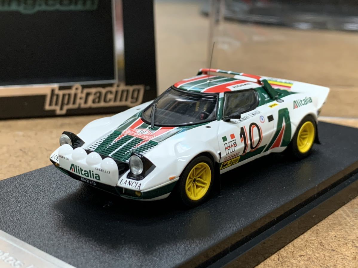 HPI RACING 1/43 Lancia Stratos HF 1976 Monte Carlo (#10) ランチア