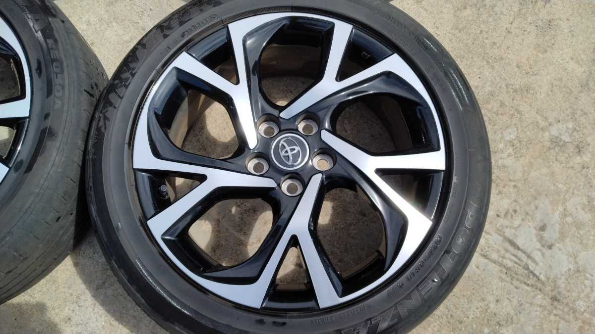 トヨタ純正 C-HR アルミ ホイール 4本セット 5H-114.3 18インチ 7J+50 