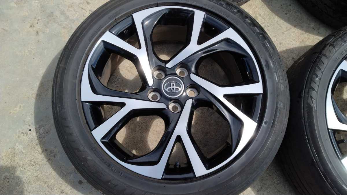 トヨタ純正 C-HR アルミ ホイール 4本セット 5H-114.3 18インチ 7J+50 