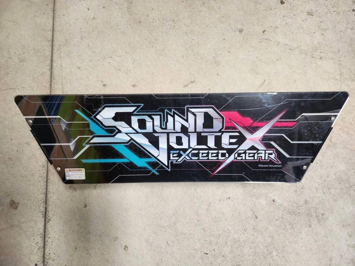 コナミ 音ゲー サウンドボルテックス 看板ユニット】 KONAMI Music