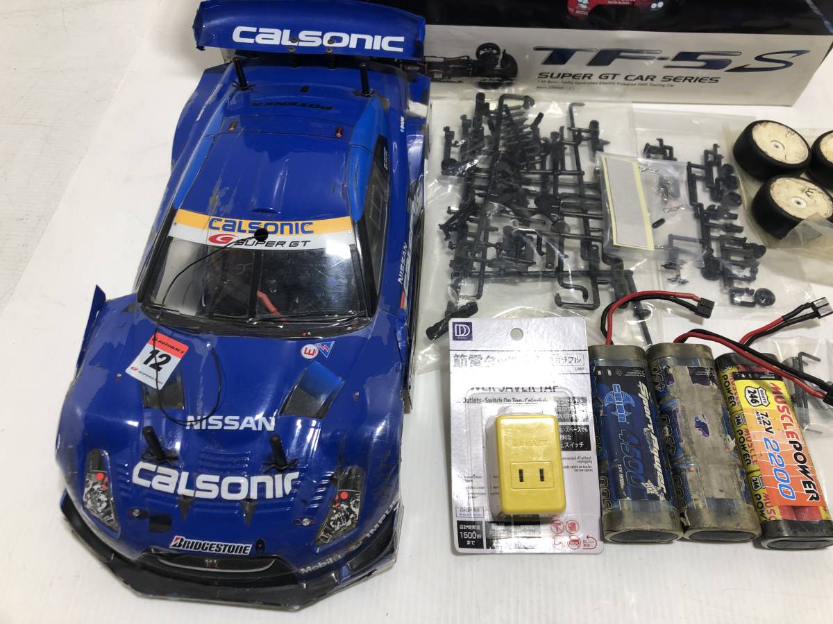 TF-5S 京商 Yahoo!オークション - 0 ラジコン CALSONIC NISSAN GT-R