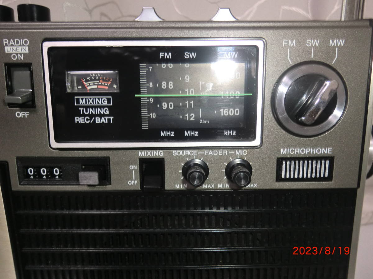 SONY／ラジカセ／CF-1700／メンテナンス済み／メンテセット付き SONY