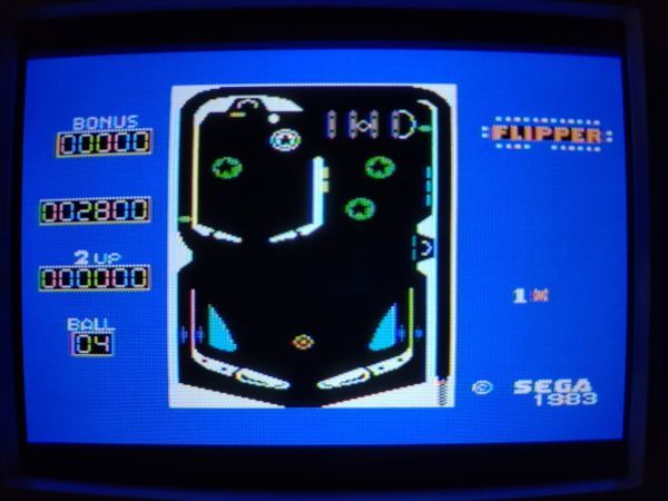 箱有・動作品・カートリッジ】セガフリッパー SEGA FLIPPER SEGA SC