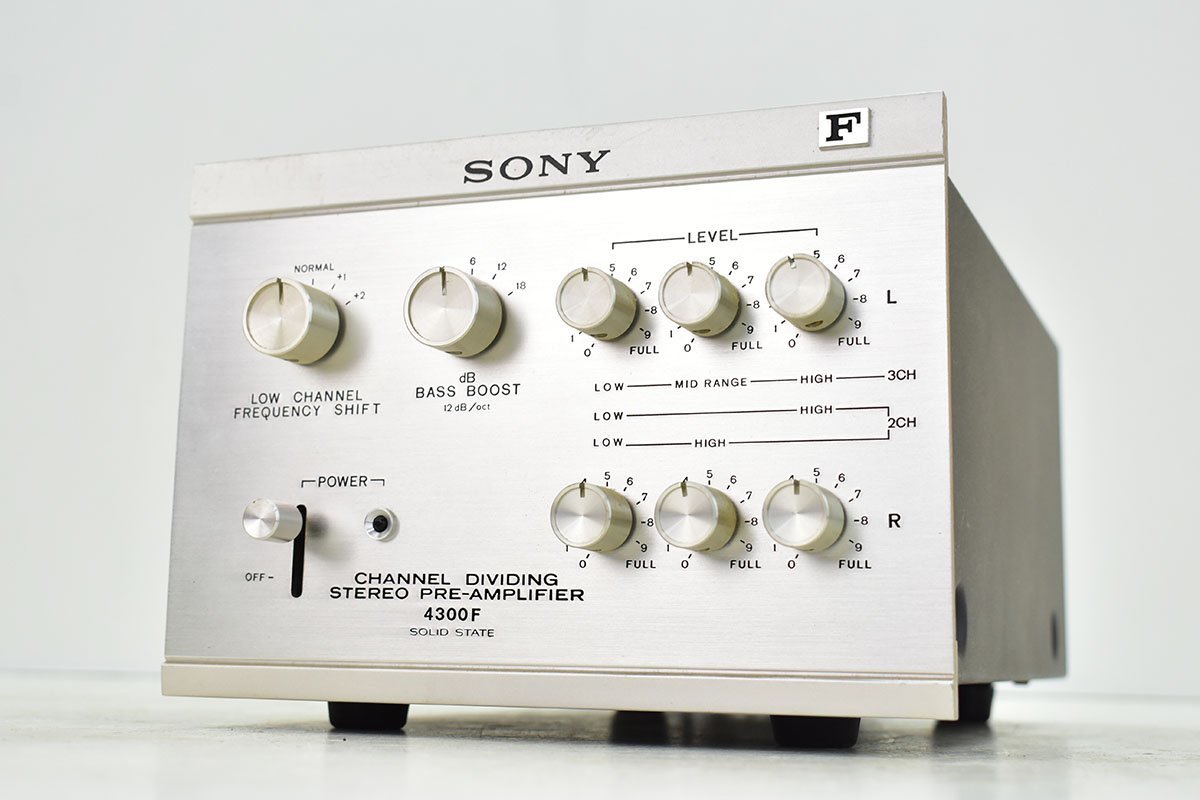 SONY TA-4300F チャンネルデバイダー プリアンプ[ソニー][CHANNEL