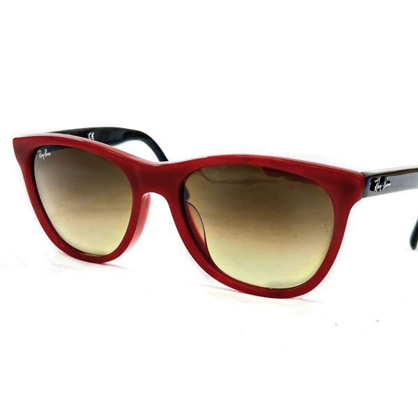 Ray-Ban レイバン サングラス RB4184F 1156/85 3N ウェリントン RB レッド コレクション 眼鏡 アイウェア 小物 紫外線対策 おしゃれ