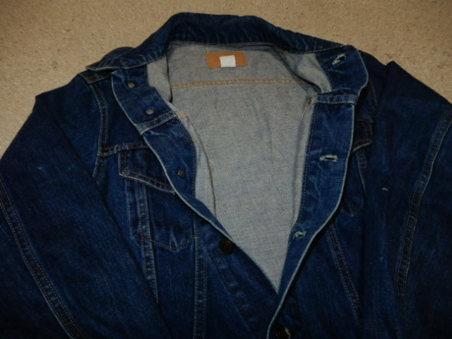 70's LEVI'S 濃紺 44 size 70505 e デニム リーバイス 4th ビンテージ