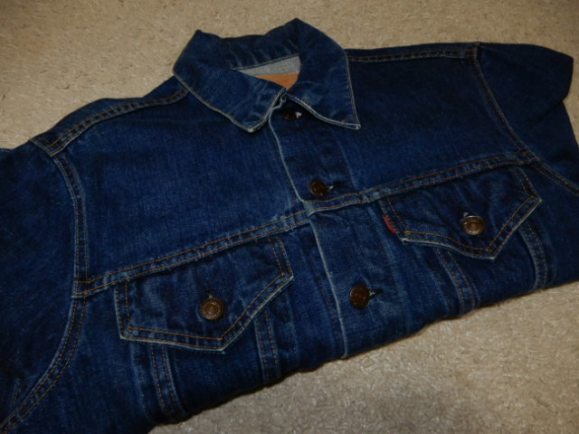 70's LEVI'S 濃紺 44 size 70505 e デニム リーバイス 4th ビンテージ