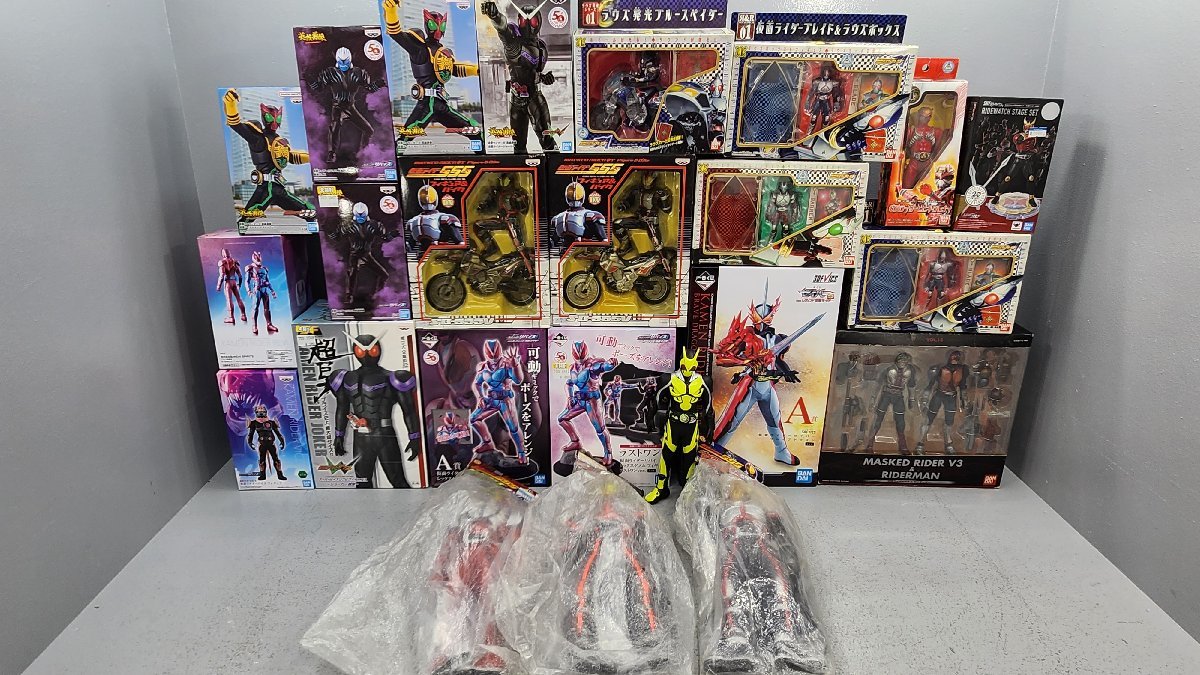 驚きの破格値，限定セール 現状品 仮面ライダー フィギュア まとめ クウガ/ファイズ/ブレイド/響鬼/ダブル/オーズ/ゼロワン/セイバー/リバイス 等 同梱不可 1スタ(仮面ライダー)｜売買されたオークション情報、yahooの その他