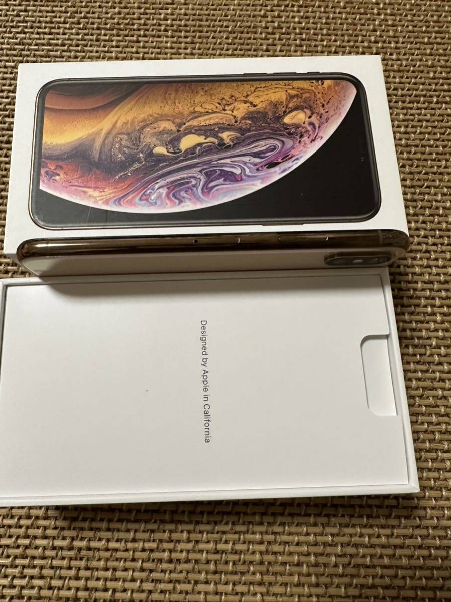 64GB iPhone SIMロック解除済 256GB ゴールド XS Xs Apple ムスビー