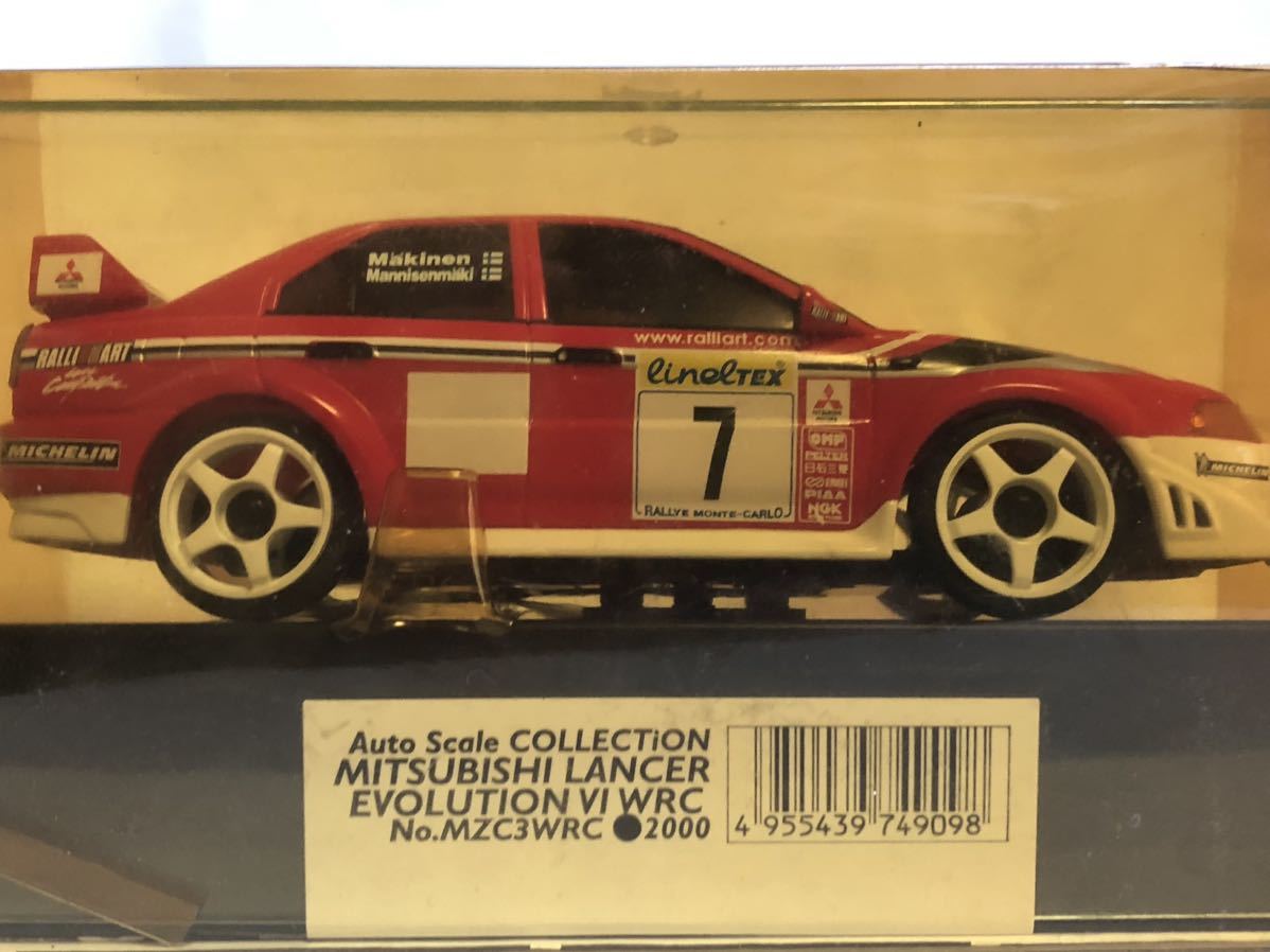 京商ミニッツ オートスケールコレクション 三菱ランサーEVOLUTION Ⅵ WRC