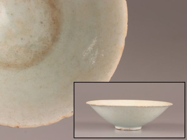 中国古玩 唐物 宋代 影青 鉢 時代物 極上品 初だし品 C1692 中国