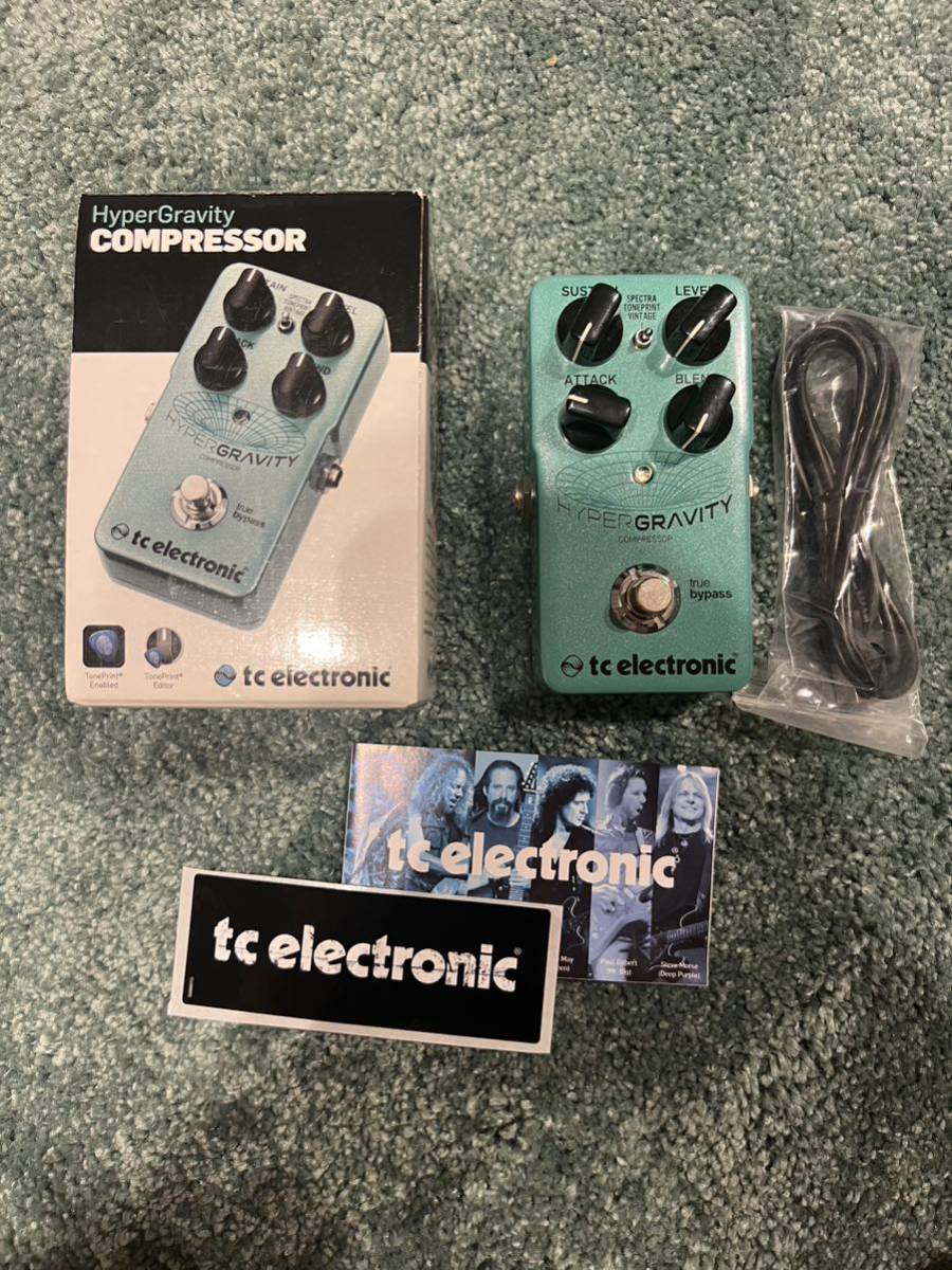 tc electronic HYPER GRAVITY COMPRESSOR コンプレッサー 元箱付き