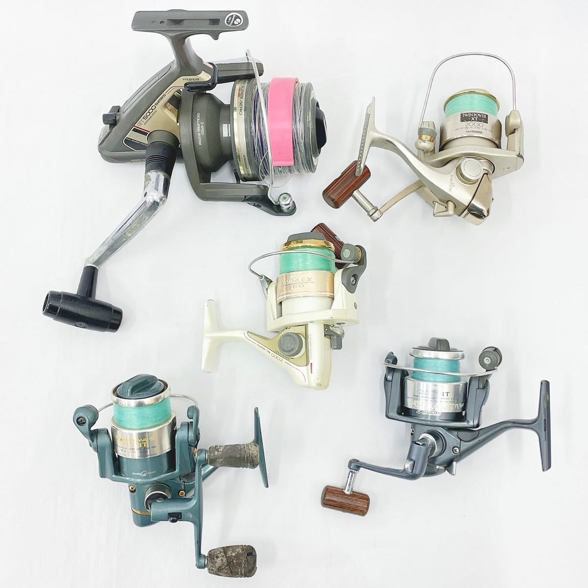 リール GT5000 リール 5点 まとめて SHIMANO シマノ GT5000 スーパーAERO/ツウィン