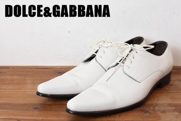 Dolce & Gabbana ホワイト ドレスシューズ