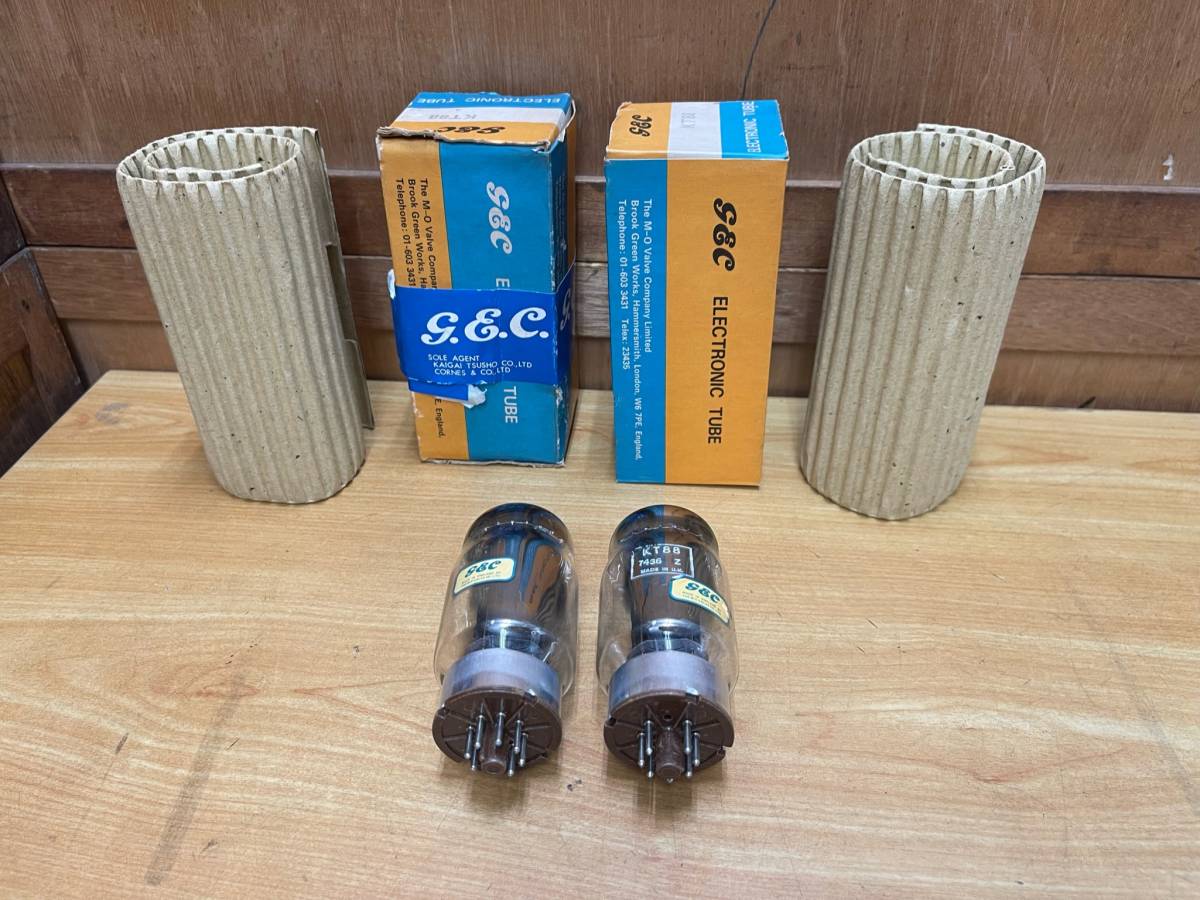 デッドストック品★KT88 真空管 長期倉庫保管品 ジャンク扱い MADE IN U.K