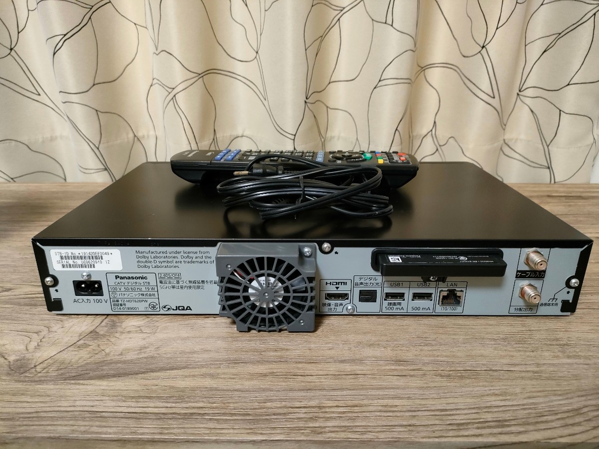 TZ-HDT620PW 3チューナーW録画 youtube 無線LAN 完動品 TZ-HDT620PW 3チューナーW録画 youtube 無線LAN 完動品