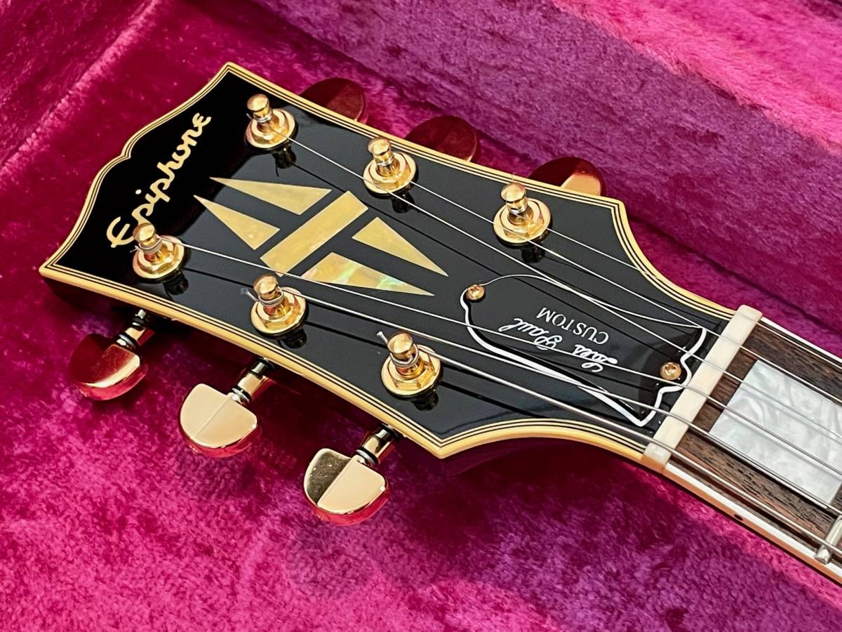 Epiphone LQ Les Paul Custom LTD ED 日本製ギブソンヘッド・ラッカー 