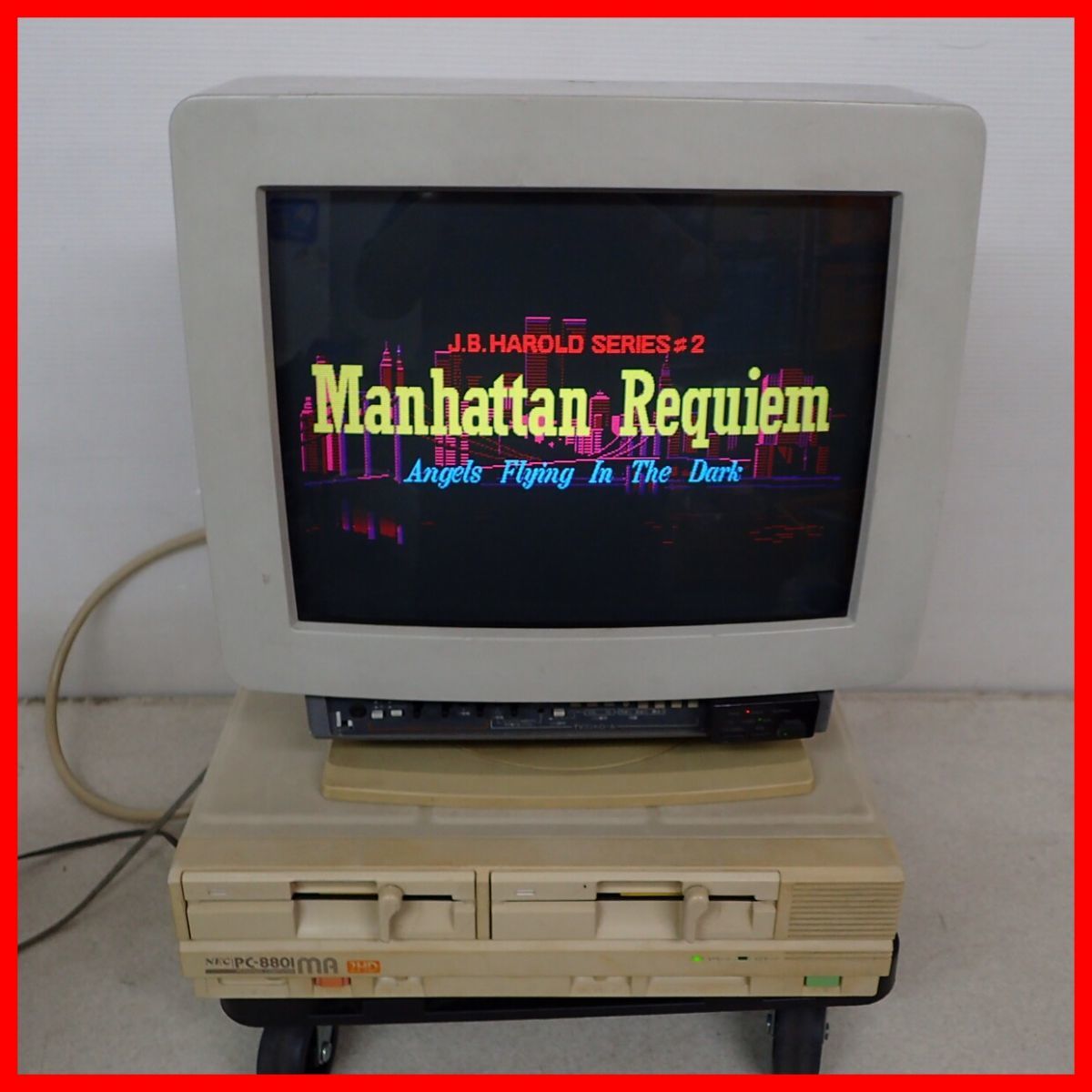 ◇NEC PC-8801MA 本体のみ レトロPC PC88 日本電気 現状品 1円〜【