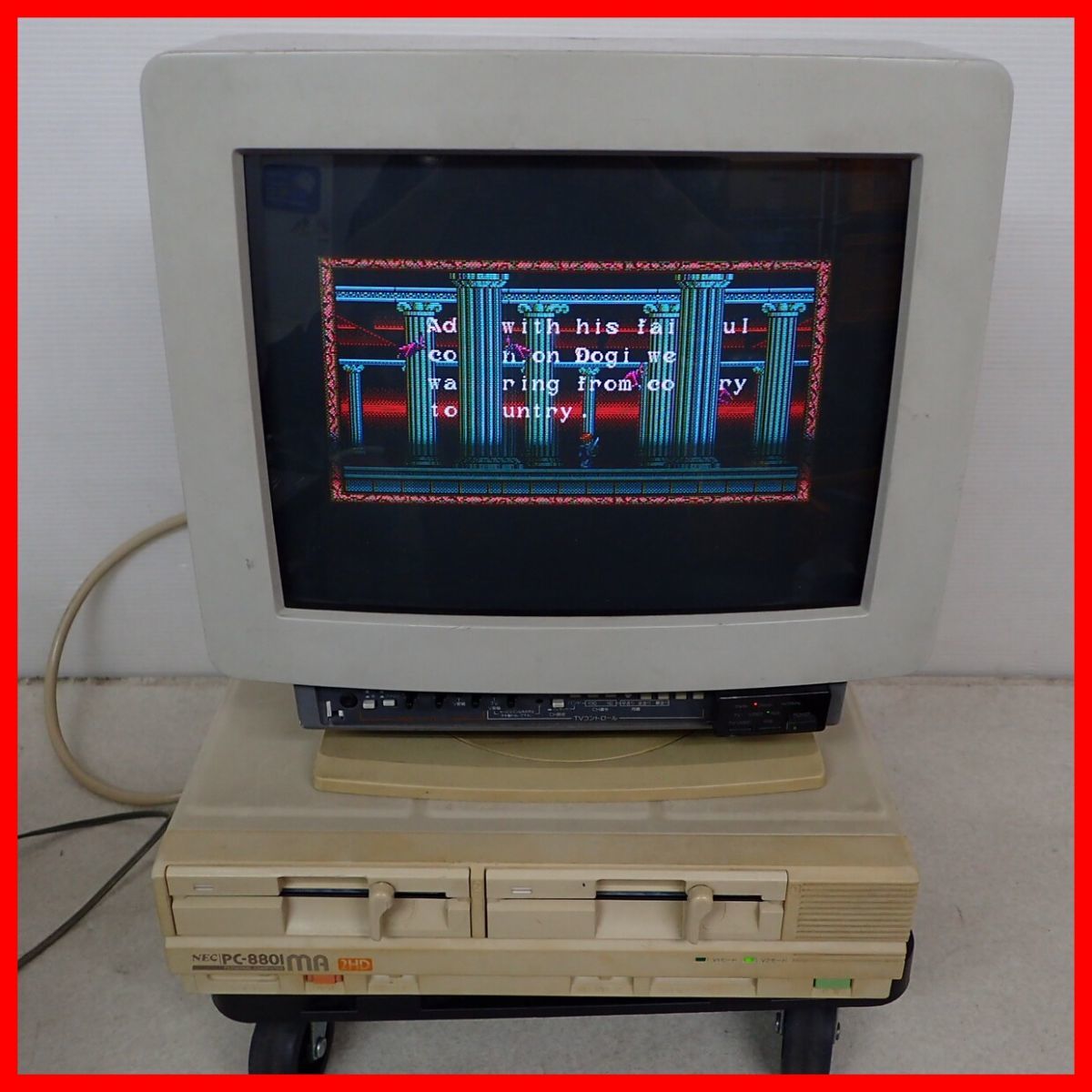 ◇NEC PC-8801MA 本体のみ レトロPC PC88 日本電気 現状品 1円〜【