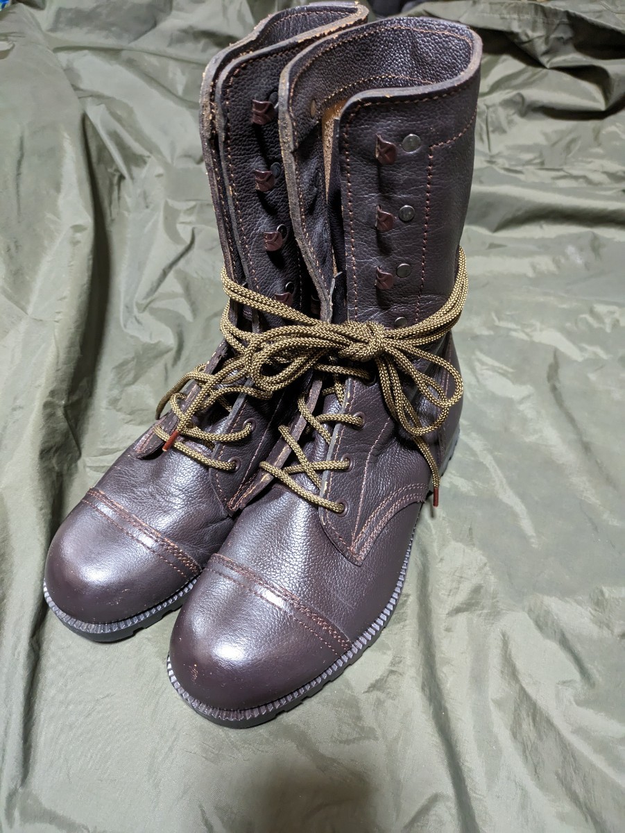 【激安大特価，100%新品】 陸上自衛隊 茶革半長靴 23.5 リーガル製(ミリタリー)｜売買されたオークション情報、yahooの商品情報をアーカイブ公開 - オークファン その他