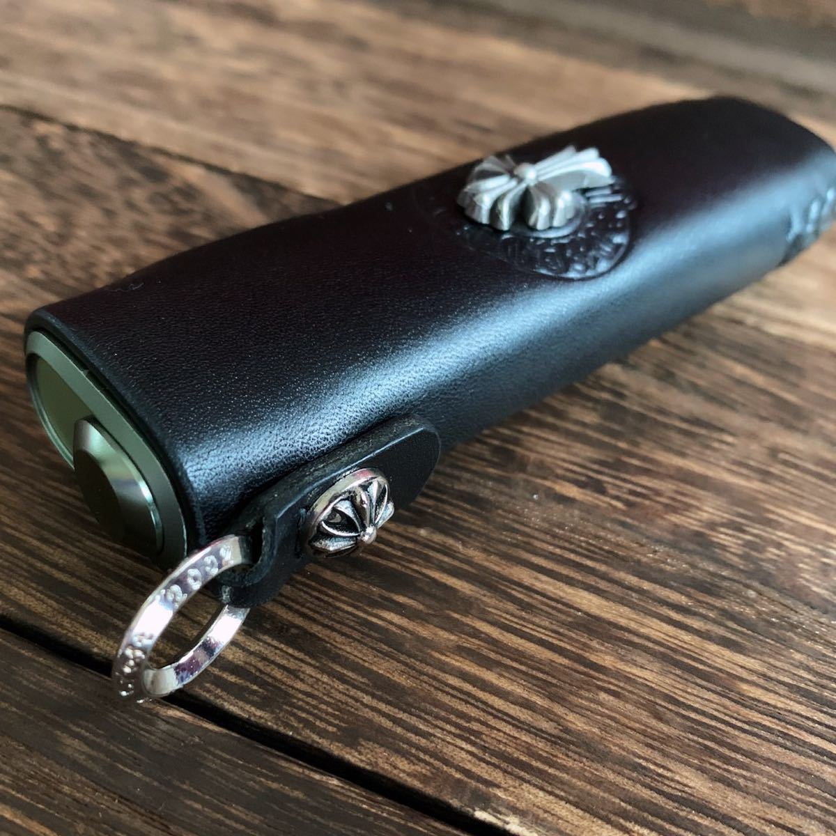 ONE iQOS ILUMA 吊り下げリング付き レザーケース Yahoo!オークション