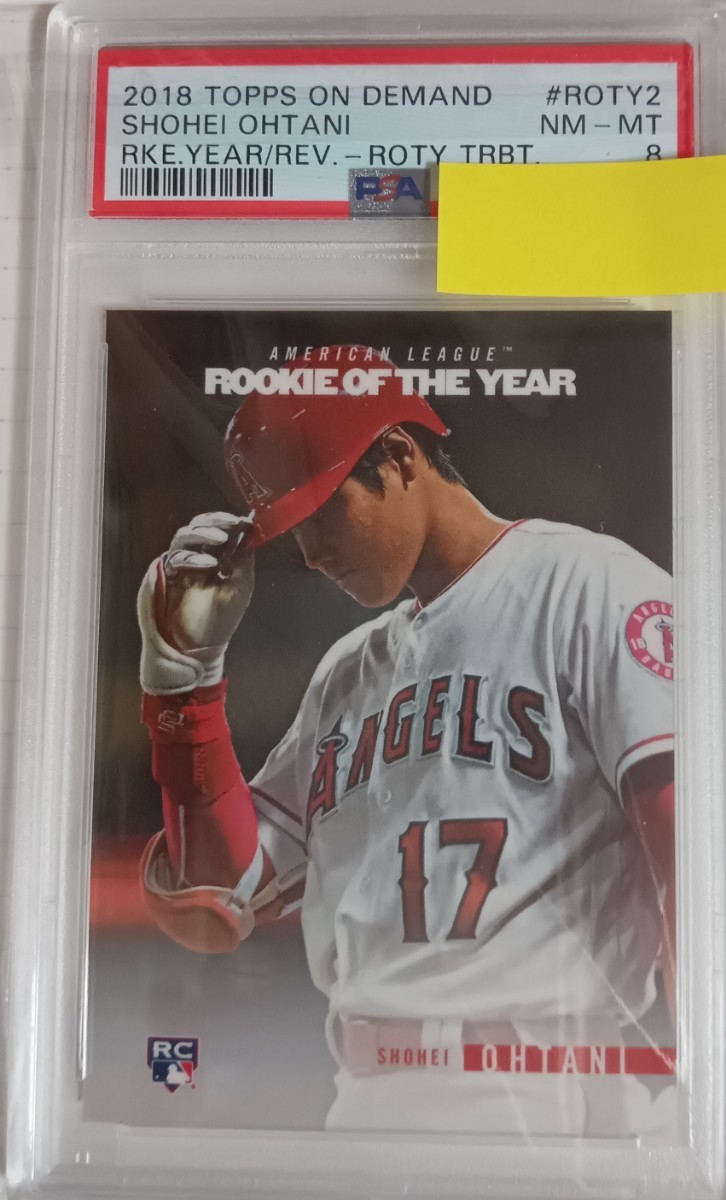 1円スタート☆多数出品中】【 PSA8☆NM-MT】ネット限定 2018 TOPPS ON
