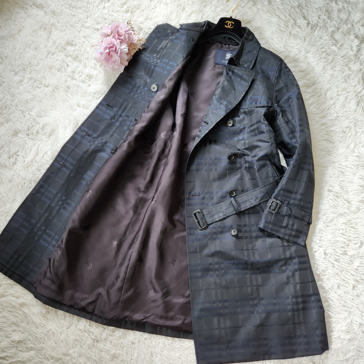 バーバリーロンドン コート サイズ44 XL - 極美品□バーバリーロンドン