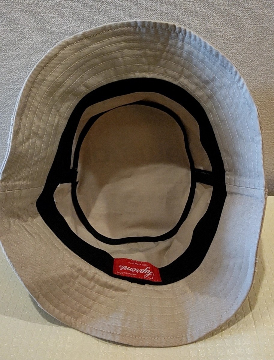 Supreme シュプリーム Lasered Twill Crusher クラッシャー ハット