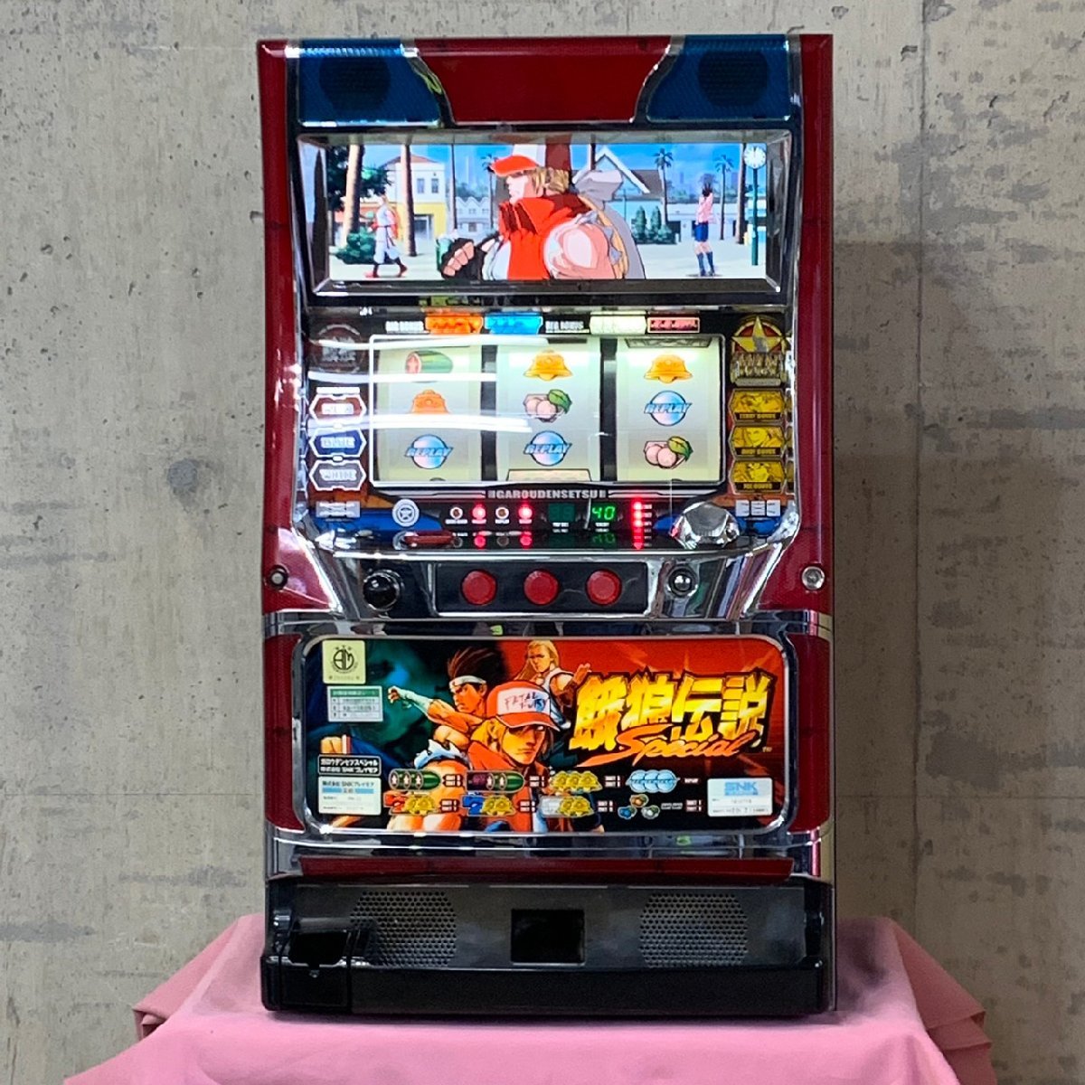 セール，大得価 パチスロ スロット実機 「餓狼伝説スペシャル」株式 