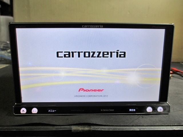 カロッツェリアAVIC-MRZ009フルセグBluetooth動作品 カロッツェリア AVIC-MRZ009 メモリーナビ 地図2012年 CD/DVD