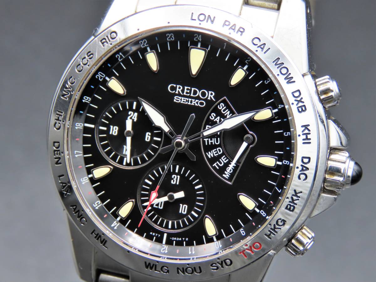 Yahoo!オークション -「5050」(クレドール) 1円 稼働 良品 セイコー QZ