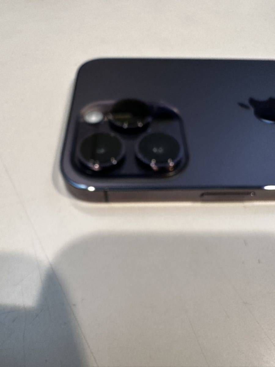 ジャンク SIMフリー iPhone14 Pro Max 256GB パープル 超美品 0 iPhone