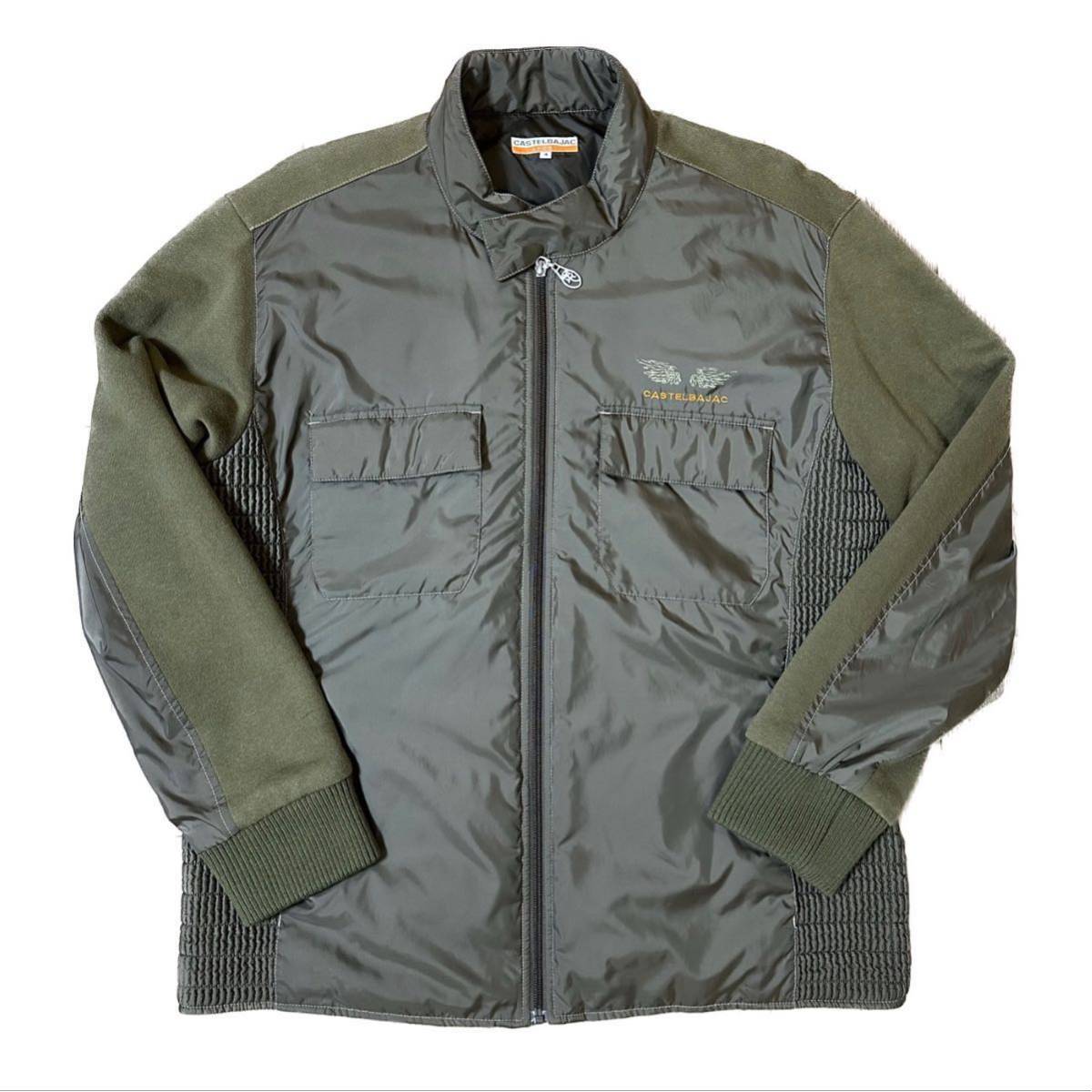 美品】カステルバジャック castelbajac 中綿 ジャケット 家紋ロゴ 