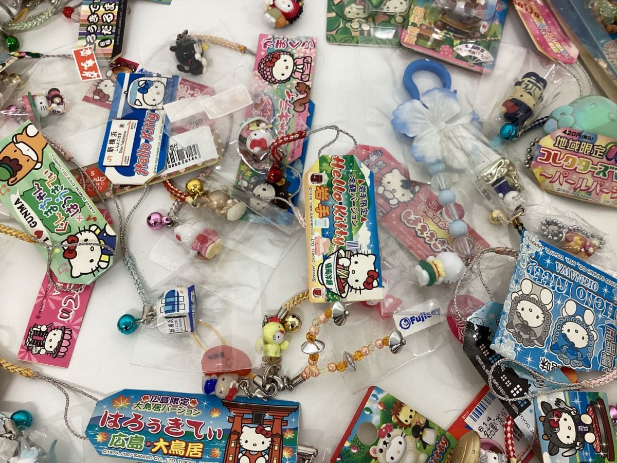 ハローキティ サンリオ ストラップ ご当地 根付け まとめ売り ご当地