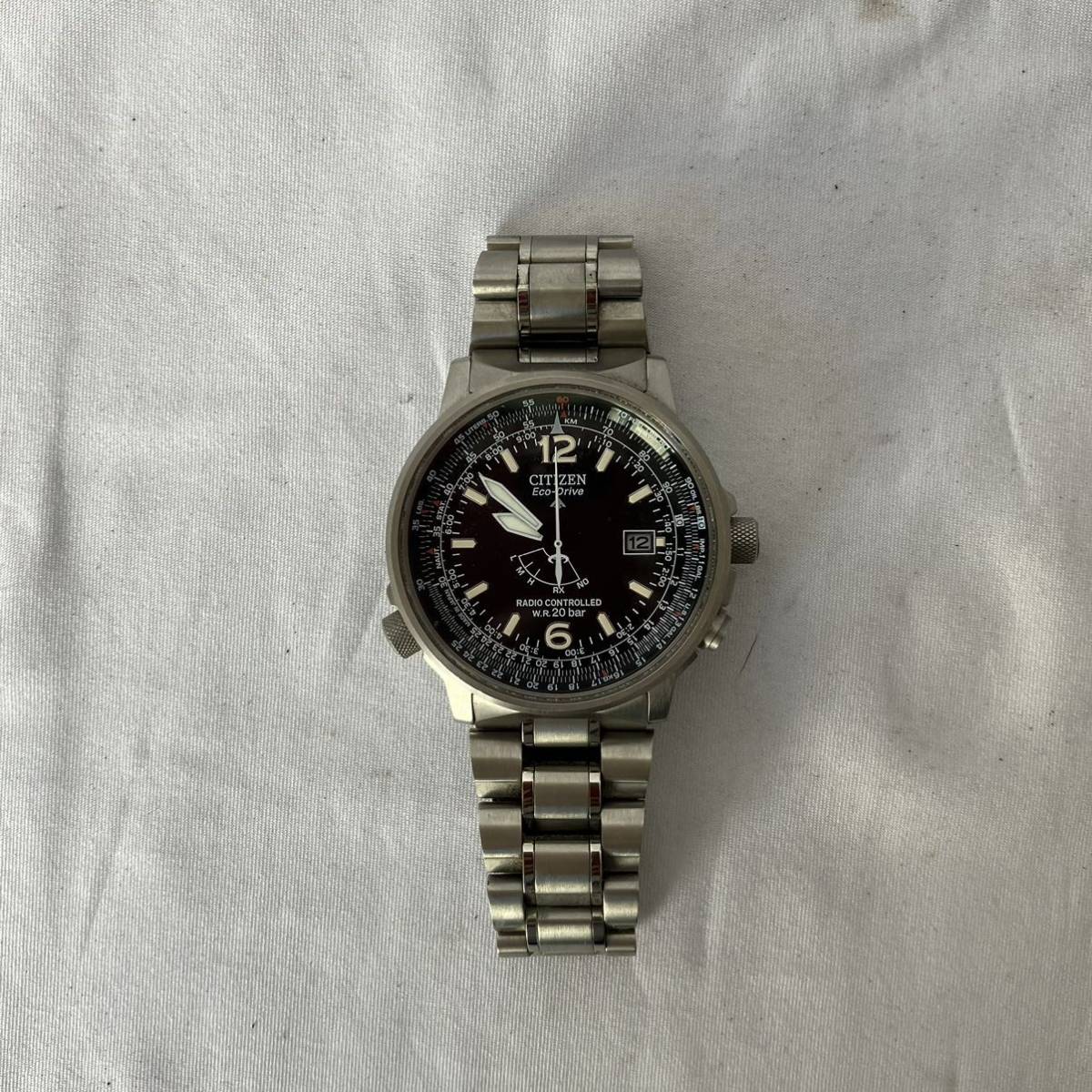 □【1円スタート】CITIZEN シチズン プロマスター H411-T003745 チタン 