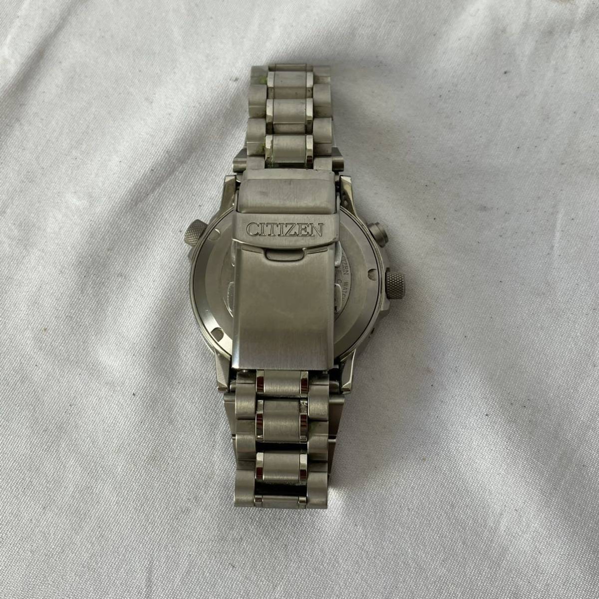 □【1円スタート】CITIZEN シチズン プロマスター H411-T003745 チタン 