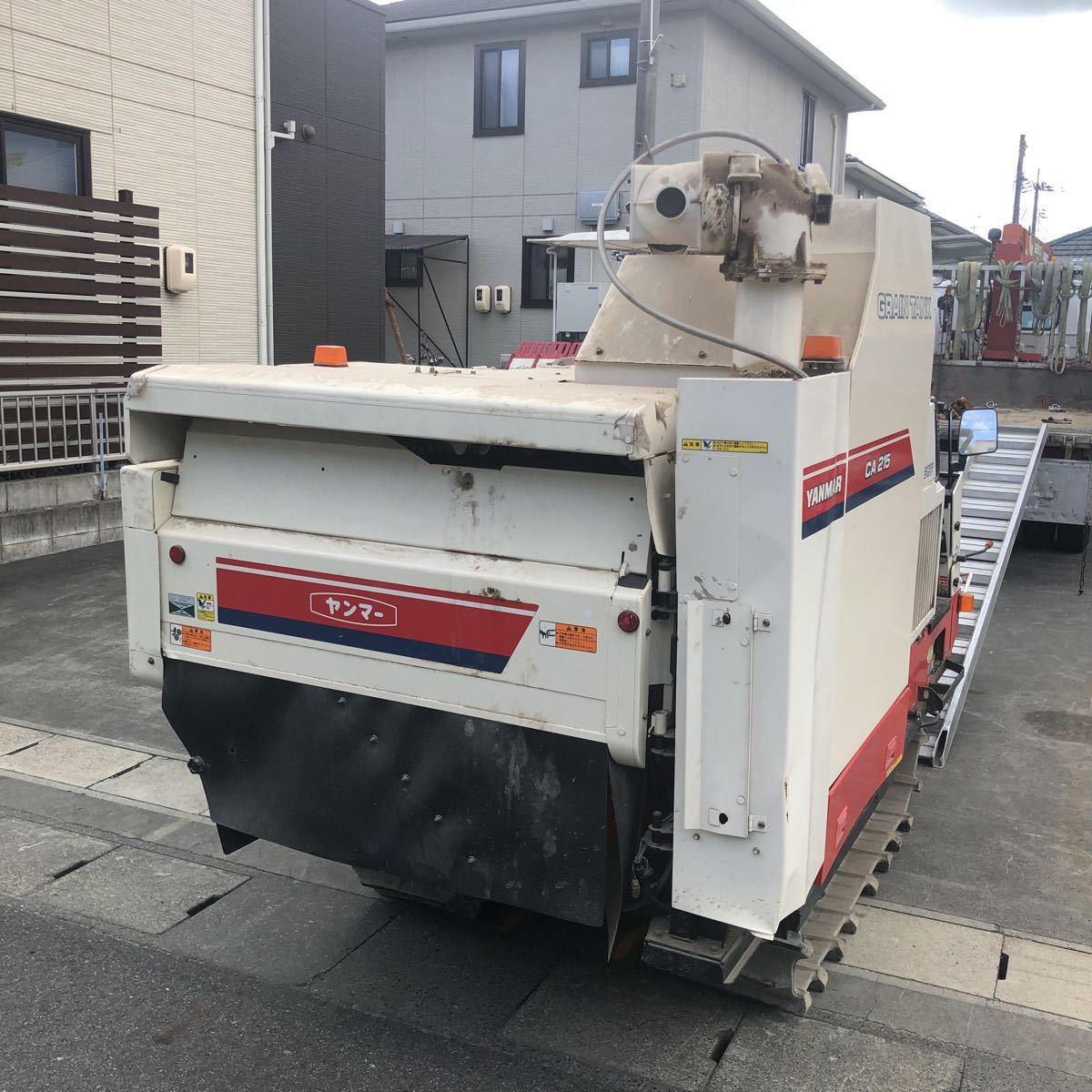 農業 ヤンマーコンバイン CA215